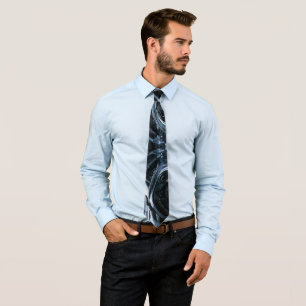 Sci Fi Cybertech Cyberpunk Hunter Droid Stropdas