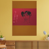 Sci-fi Demon Hunter Countess Canvas Afdruk (Insitu (Woonkamer))