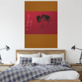 Sci-fi Demon Hunter Countess Canvas Afdruk (Insitu (Slaapkamer))