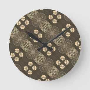 Sci-Fi - fantasie buitenaardse ruimtewerelden Ronde Klok