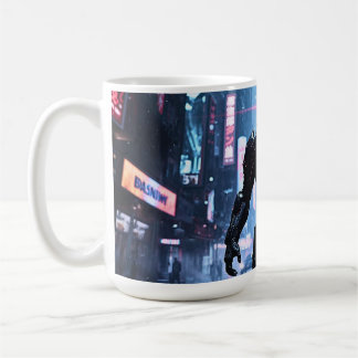 Sci Fi Fantasy Mug: Guardian of the Electric City Koffiemok