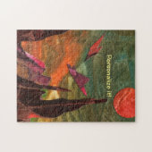 Sci-Fi "Fire Birds"-buitenaardse levensvormen tijd Legpuzzel (Horizontaal)