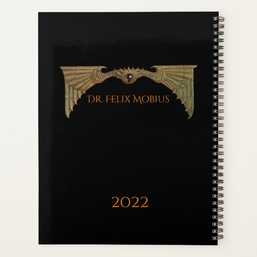 Sci Fi Flying Eye Personnalisé (Dos)