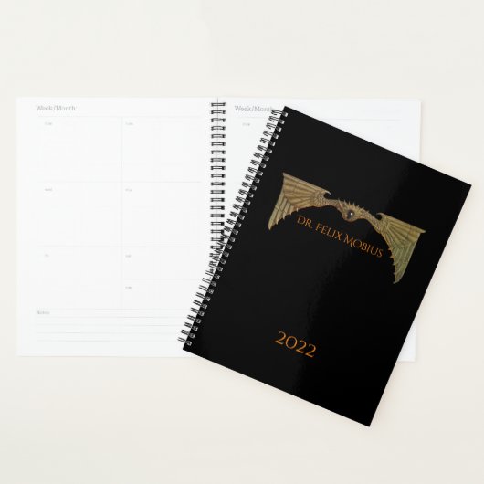 Sci Fi Flying Eye Persoonlijk Planner (Display)