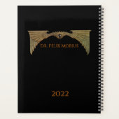 Sci Fi Flying Eye Persoonlijk Planner (Achterkant)