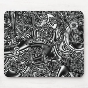 Sci Fi fractale kunst Muismat