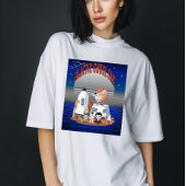 Sci-fi Galactische Ghoul Gang Space Crew T-shirt