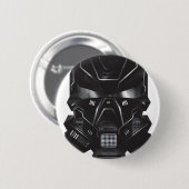 sci-fi geek concept kunsthelmontwerp ronde button 5,7 cm (Voorkant /achterkant)