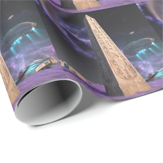 Sci fi gift wrap cadeaupapier (Rol Hoek)