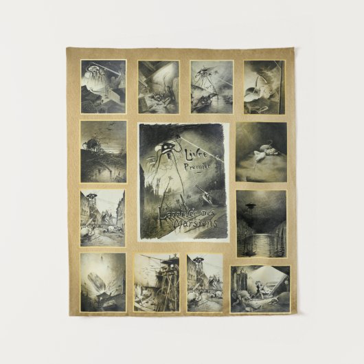 Sci Fi Guerre de la Tapisserie du Monde (Devant)