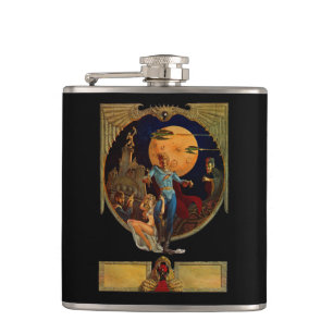 Sci-Fi Hero Flask Heupfles