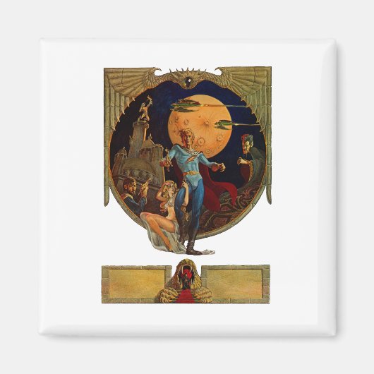 Sci-fi- Hero Magneet (Voorkant)