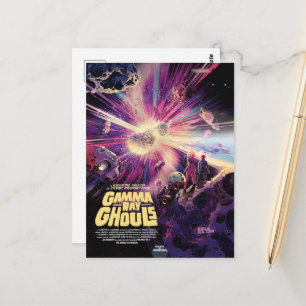 Sci-Fi Horror Filmadvertentie, Gamma Ray Ghouls Briefkaart