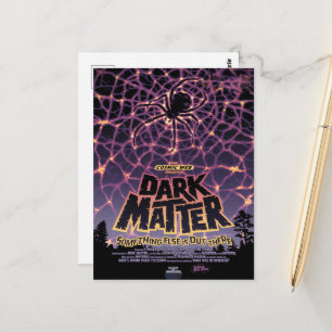 Sci-Fi Horror Filmreclame, Donkere Materie Briefkaart