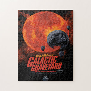 Sci-Fi Horrorfilm-advertentie, Galactische Begraaf Legpuzzel