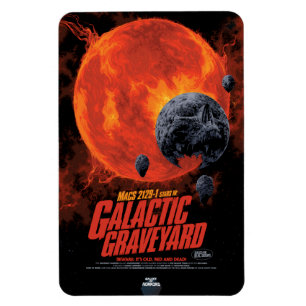 Sci-Fi Horrorfilm-advertentie, Galactische Begraaf Magneet