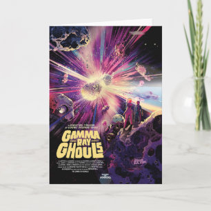 Sci-Fi Horrorfilm-advertentie, Gamma Ray Ghouls Kaart