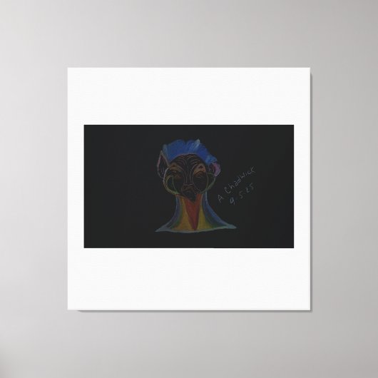 Sci-fi Hybrid Stretched Canvas  Afdruk (Voorkant)