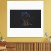 Sci-fi Hybrid Stretched Canvas Afdruk (Insitu (Woonkamer))