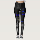 Sci-Fi-Leggings Leggings (Voorkant)
