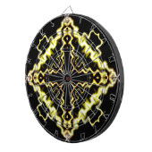 Sci-Fi Light abstract art Dartbord (Voorkant Rechts)