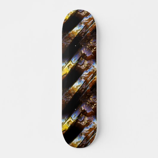 Sci-Fi Metal Art 2-3 Skateboard (Devant)