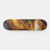 Sci-Fi Metal Art 2-4a Skateboard (Horz)