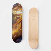 Sci-Fi Metal Art 2-4a Skateboard (Recto)