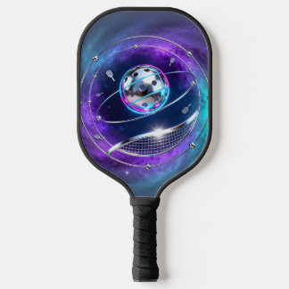Sci-Fi Metalen Pickleball Kern – Galaxy Omloop Pad Paddle