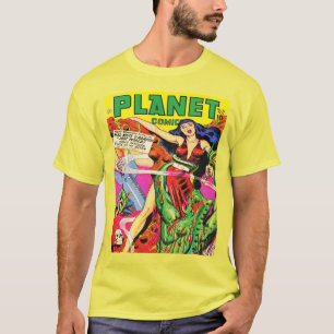 Sci Fi PLANEET COMICS VAN 1940 T-shirt