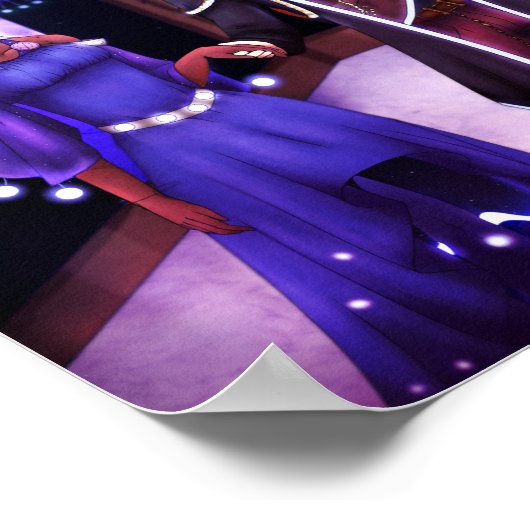 Sci Fi Prom Datum Poster (Hoek)