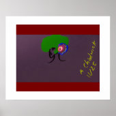 Sci-fi Seashell Creature Poster (Voorkant)