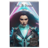 Sci-Fi Sirens 2023 Calender Kalender (Hoes)