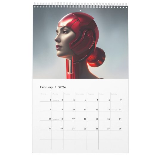 Sci-Fi Sirens 2023 Calender Kalender (Feb 2026)