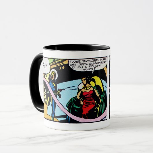 sci-Fi strip Mok (Voorkant links)