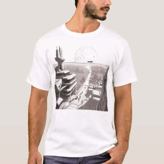 Sci-Fi T-shirt dat het universum doorkruist 02 A F