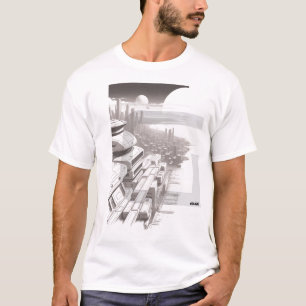 Sci-Fi T-shirt dat het universum doorkruist 02 D F