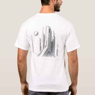 Sci-Fi T-shirt Het universum doorkruisen 03 C Teru