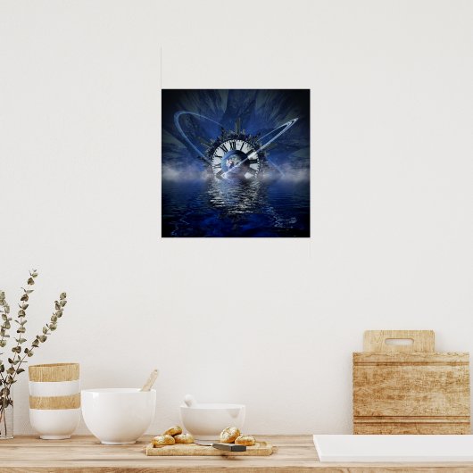 Sci-Fi Time Splash Poster (Keuken)