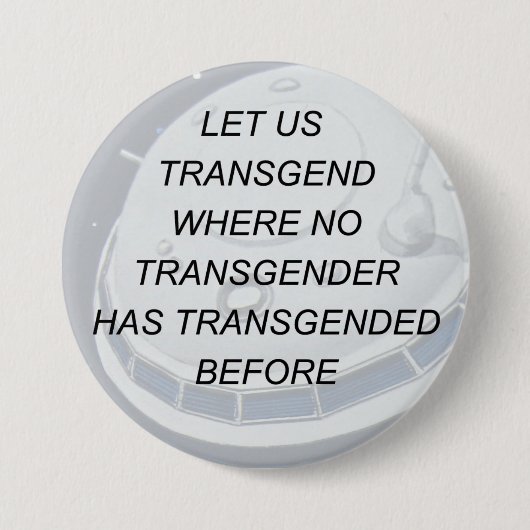 Sci Fi Transgender Button (Voorkant)