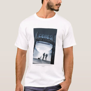 Sci-Fi Travel Ad, Dwergplaneet Ceres T-shirt