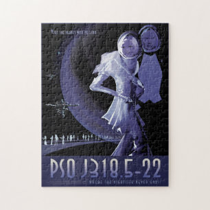 Sci-Fi Travel Ad, Planet PSO J318.5-22 Legpuzzel