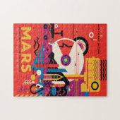 Sci-Fi Travel en Planet Mars Legpuzzel (Horizontaal)