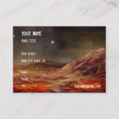 Sci-Fi Visitekaartje (Achterkant)