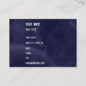 Sci-Fi-Visitekaartje (3,5x2) Visitekaartje (Achterkant)