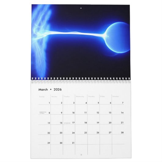 Science 12 Mo/2 pages Calendrier moyen (Mar 2026)