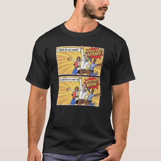 Science After Peer Review  Science T-shirt (Voorkant)