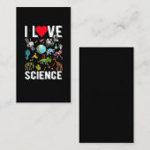 Science Astrology Wiskunde Physics Chemistry Biolo Visitekaartje (Voorkant / Achterkant)