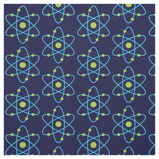 Science Atom Stof (Swatch)