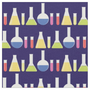 Science Beakers Laboratory Stof